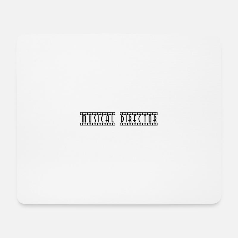 Musical_Director - Tapis de souris (format paysage) - blanc