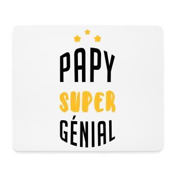 Papy Papi Grand-Père Retraite famille - Tapis de souris (format paysage) - blanc - Devant