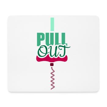 Serveur Barman Barchef - Tapis de souris (format paysage) - blanc - Devant