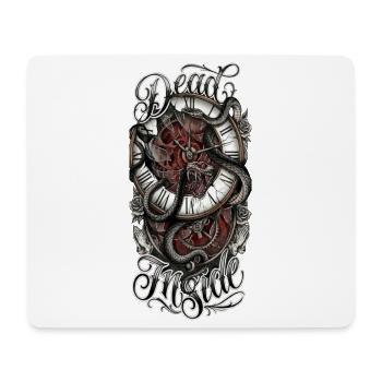 Ouroboros Uhrwerk-Schlangen - Mousepad (Querformat) - Weiß - Vorne