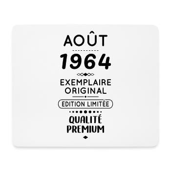 60th Anniversary - August 1964 Original - Mouse Pad (horizontal) - white - Front