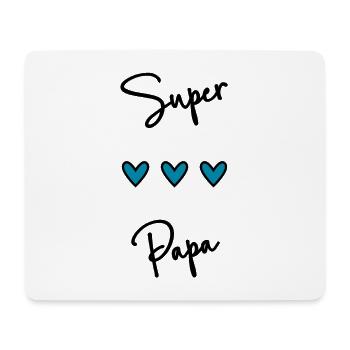HAPPY DADDY'S DAY. DAD. FATHER'S DAY. HAPPY BIRTHDAY - Mouse Pad (horizontal) - white - Front