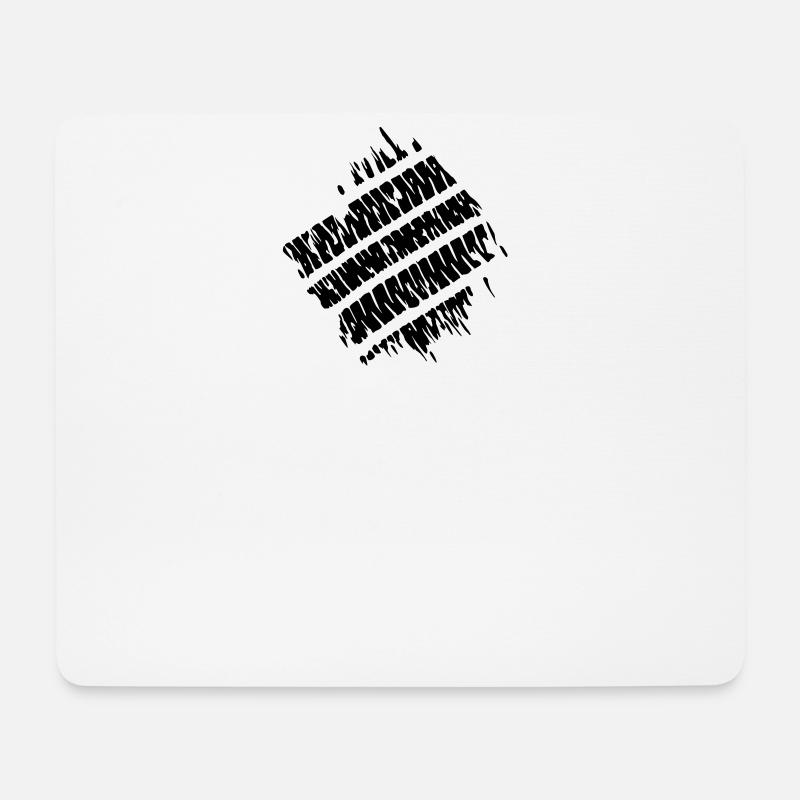 GOT TIRED REIFENPROFIL REIFENSPUR - Mousepad (Querformat) - Weiß