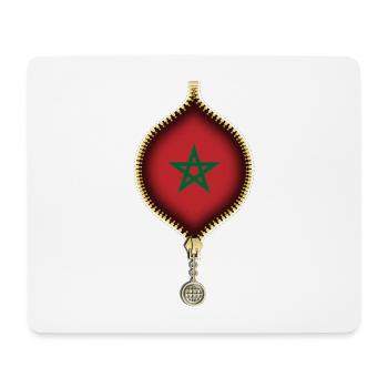 MOROCCO | FLAG | URBAN SYNTHETICS - Mouse Pad (horizontal) - white - Front