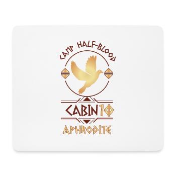 Cabin #10 in Camp Half Blood, Child of Aphrodite - Mouse Pad (horizontal) - white - Front