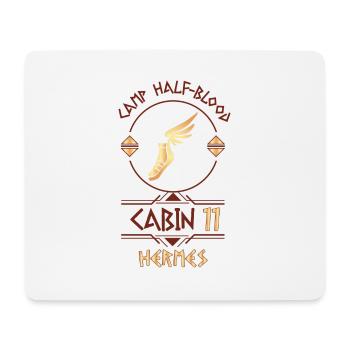 Cabin #11 in Camp Half Blood, Child of Hermes - Mouse Pad (horizontal) - white - Front