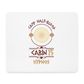 Cabin #15 in Camp Half Blood, Child of Hypnos - Mouse Pad (horizontal) - white - Front