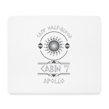 Cabin #7 in Camp Half Blood, Child of Apollo - Mouse Pad (horizontal) - white - Front
