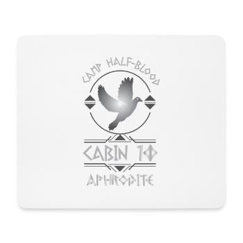 Cabin #10 in Camp Half Blood, Child of Aphrodite - Mouse Pad (horizontal) - white - Front