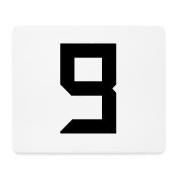 9. 9 YEARS. 9th ANNIVERSARY. BIRTHDAY 9 YEARS - Mouse Pad (horizontal) - white - Front