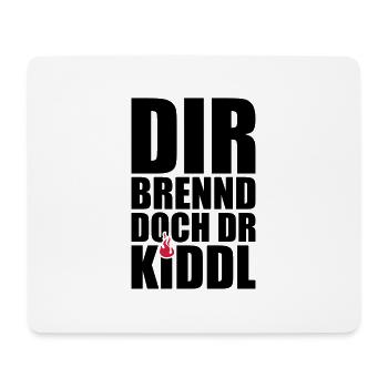 Kiddl - Mousepad (Querformat) - Weiß - Vorne