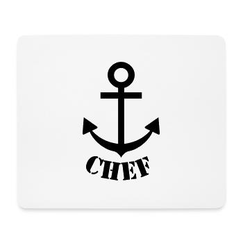 chef - Mousepad (Querformat) - Weiß - Vorne