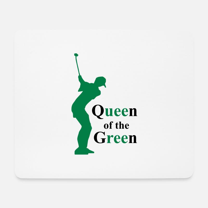 golf sport - Tapis de souris (format paysage) - blanc