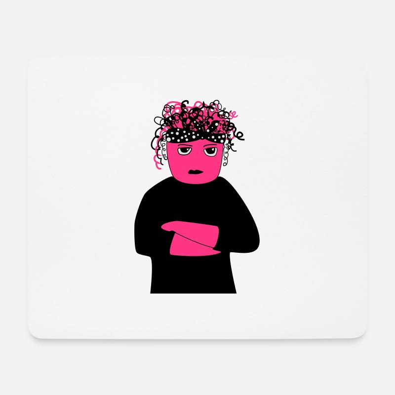 Yannie | Feminismus - Mousepad (Querformat) - Weiß