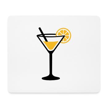 Cocktail - Mouse Pad (horizontal) - white - Front