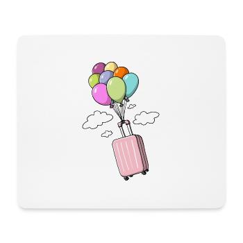 Vacation / Travel - Mouse Pad (horizontal) - white - Front