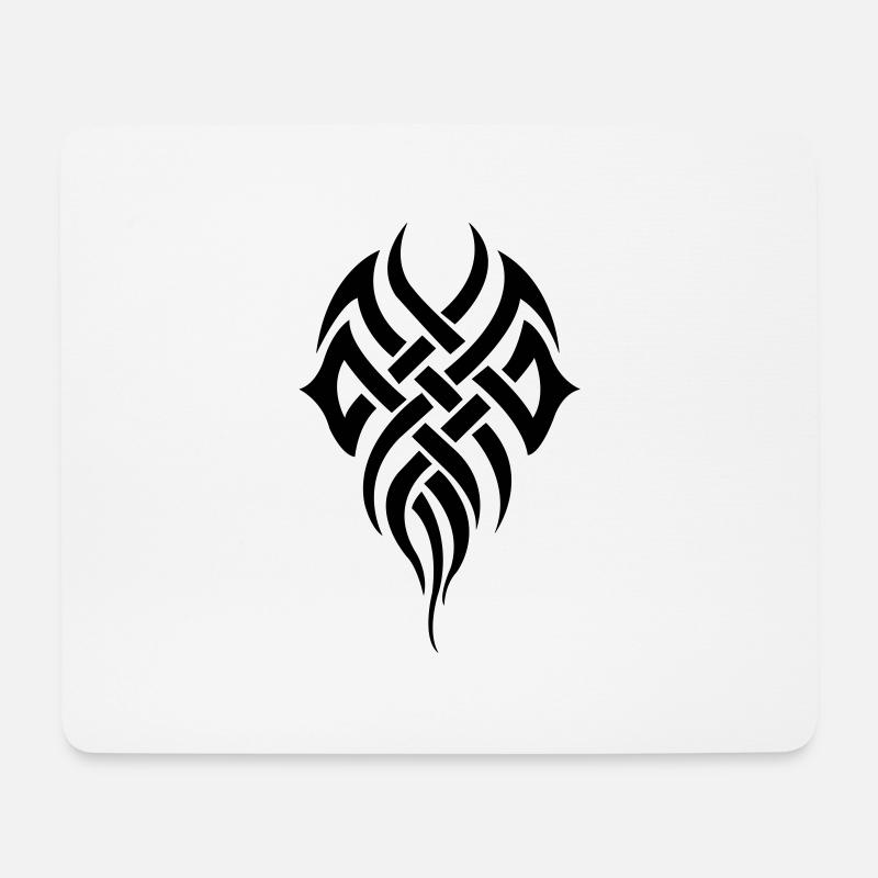 tribal - Mousepad (Querformat) - Weiß