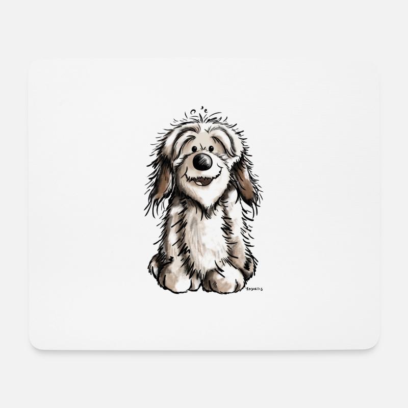 Süßer Havaneser - Mousepad (Querformat) - Weiß