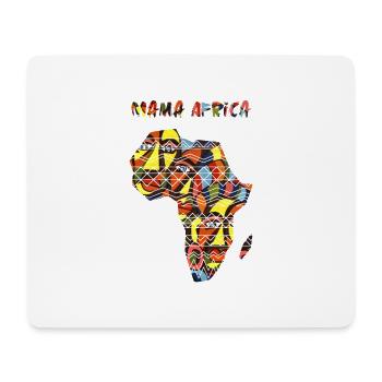 Mama Afrique - Tapis de souris (format paysage) - blanc - Devant