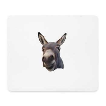 Matty der Esel Donkey Burro - Mousepad (Querformat) - Weiß - Vorne