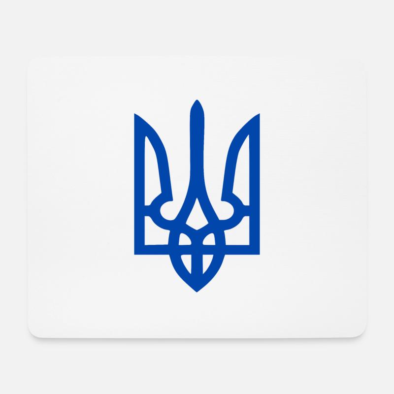 Ukraine - Mousepad (Querformat) - Weiß