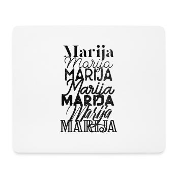 Marija - Mousepad (Querformat) - Weiß - Vorne