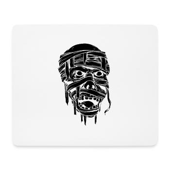 Mummy | Egypt | Horror | Creepy - Mouse Pad (horizontal) - white - Front