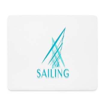 Sailing - Mouse Pad (horizontal) - white - Front