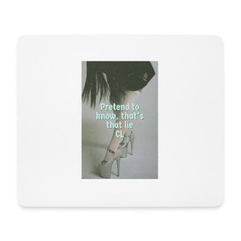 PTKTTL - Tapis de souris (format paysage) - blanc - Devant
