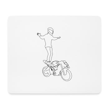 Motor Life - Mouse Pad (horizontal) - white - Front