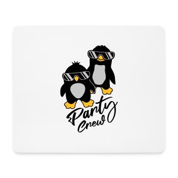 Amis de l’équipage de pingouin - Tapis de souris (format paysage) - blanc - Devant