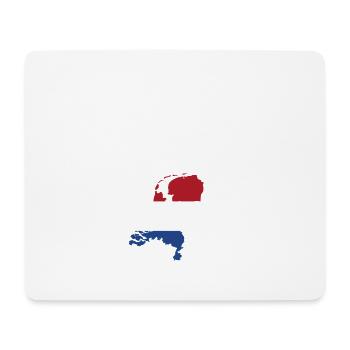 Dutch Pride - Mouse Pad (horizontal) - white - Front