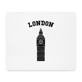London Big Ben - Mousepad (Querformat) - Weiß - Vorne