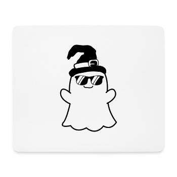 ghost cool - Mousepad (Querformat) - Weiß - Vorne