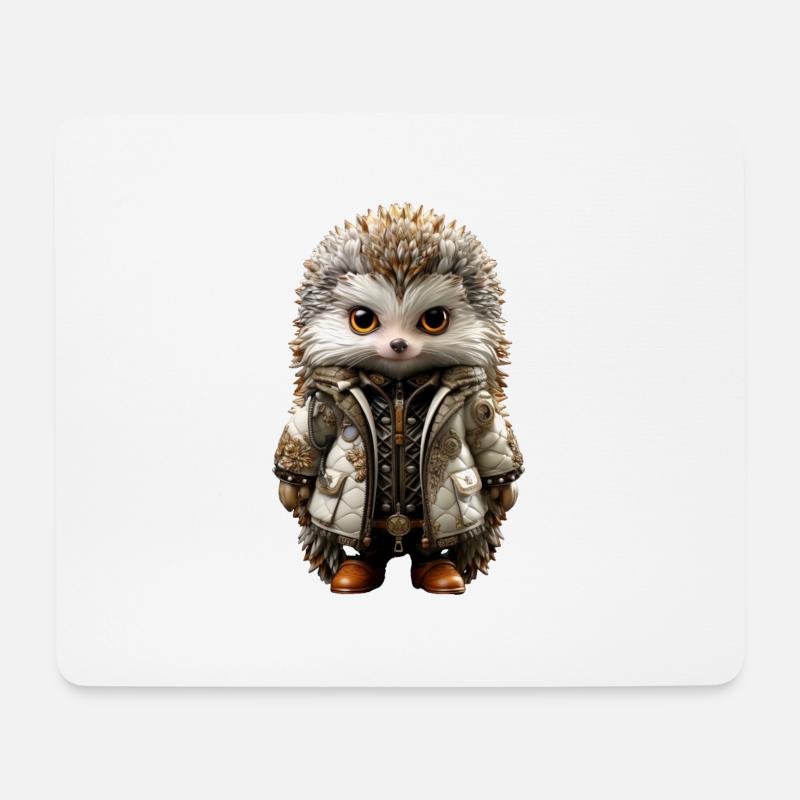 Mister Spike - Mouse Pad (horizontal) - white