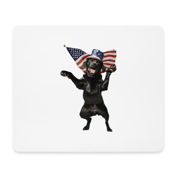 Labrador Retriever - Mousepad (Querformat) - Weiß - Vorne