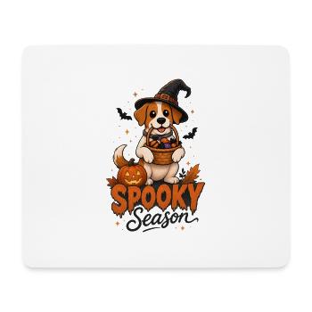 Süßes oder Gassi - Mousepad (Querformat) - Weiß - Vorne