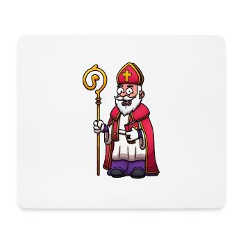 Saint Nicholas - Mouse Pad (horizontal) - white - Front