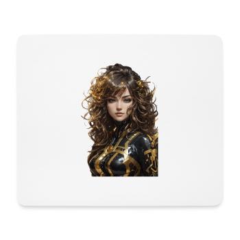 Anime - Tapis de souris (format paysage) - blanc - Devant
