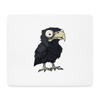 Adler Halloween Lustig Zombie - Mousepad (Querformat) - Weiß - Vorne