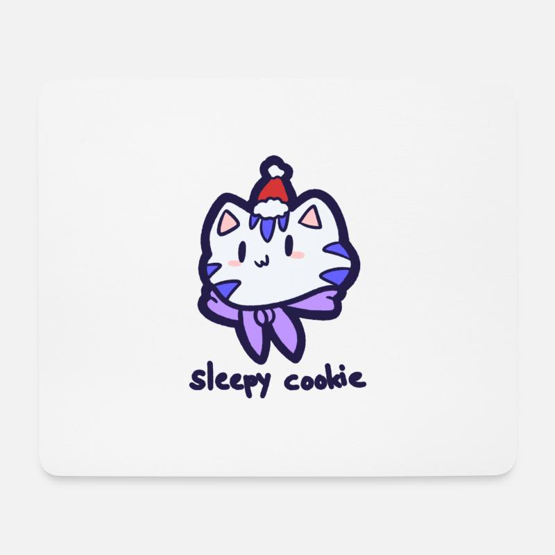 Christmas Takoro - Mousepad (Querformat) - Weiß
