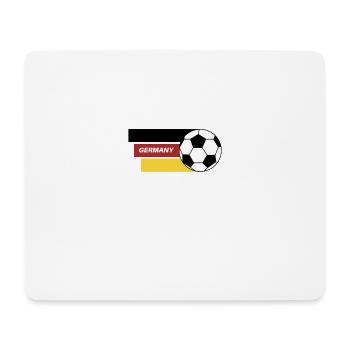 Germany football - Mouse Pad (horizontal) - white - Front