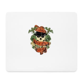 listen birds song - Mousepad (Querformat) - Weiß - Vorne