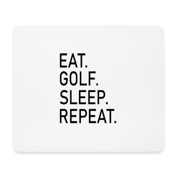 sport de golf - Tapis de souris (format paysage) - blanc - Devant