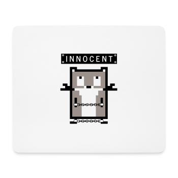 Gefängnishamster - Mousepad (Querformat) - Weiß - Vorne
