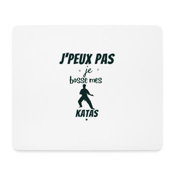 KARATE - Mouse Pad (horizontal) - white - Front