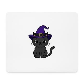Cat Halloween - Mouse Pad (horizontal) - white - Front
