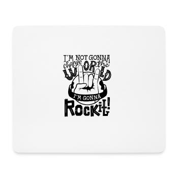 Rock It - Mouse Pad (horizontal) - white - Front