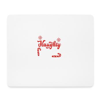 Ich kann dich auf die freche Liste bringen - Mousepad (Querformat) - Weiß - Vorne