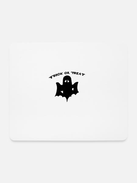 trick or treat Süßes oder Saueres Halloween - Mousepad (Querformat) - Weiß
